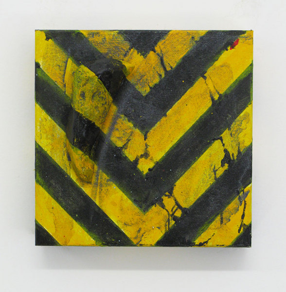 "Chevron's Lies" - 6" x 6" x 2.75". 2014
Private collection