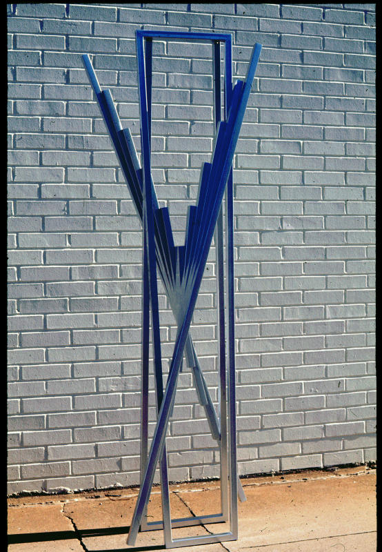 "Untitled" - Welded steel , paint. 1975. Private collection.