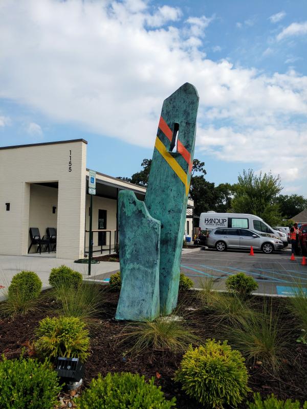 "Listing Towards Orichalcum" -  Sculpture Flats, E. Main ST. Chattanooga. Permanent location.