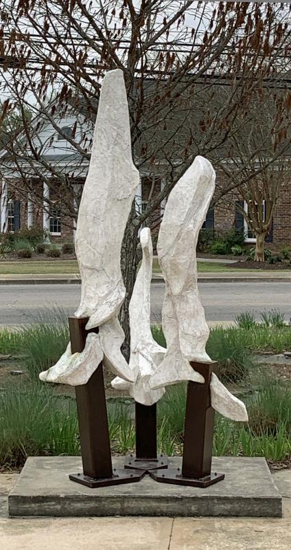 "Three Graces" -  Alternate view. As seen in Lake City, SC.