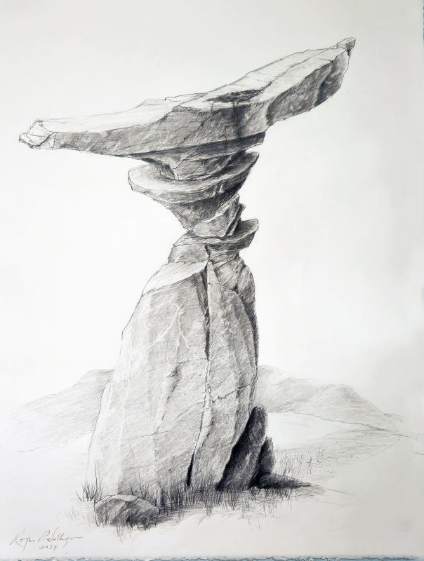 Reflection Ridings XI - Graphite on Reves BFK paper. 
26.25" x 19.75:. 2024
Private collection, Lake City, SC