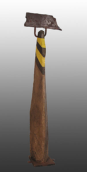 Safety First -
"Land Buoy I" - 88.5" x 25" x 18.5". A4P