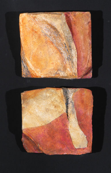 "Bump & Cut"- diptych
21.5" x11.5" x4.5". 2007
A4P