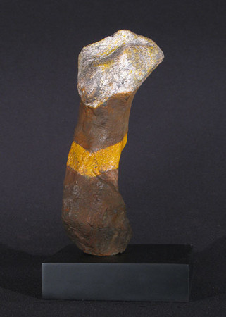 "Bone Stone Buoy" -
12" x 6" x 6" Private collection Chattanooga, TN.