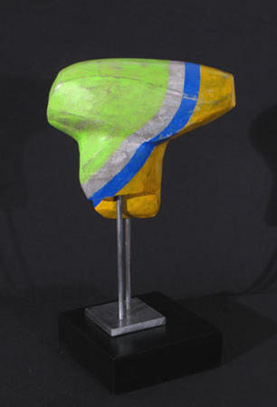 "Banana Buoy" 19" x 11.5" 15"
Private collection- Germany.